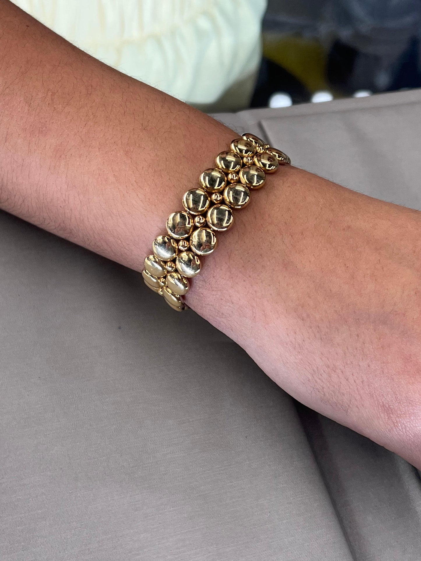 Cartier Honey Moon 18k Yellow & White Gold Reversible Diamond Bracelet