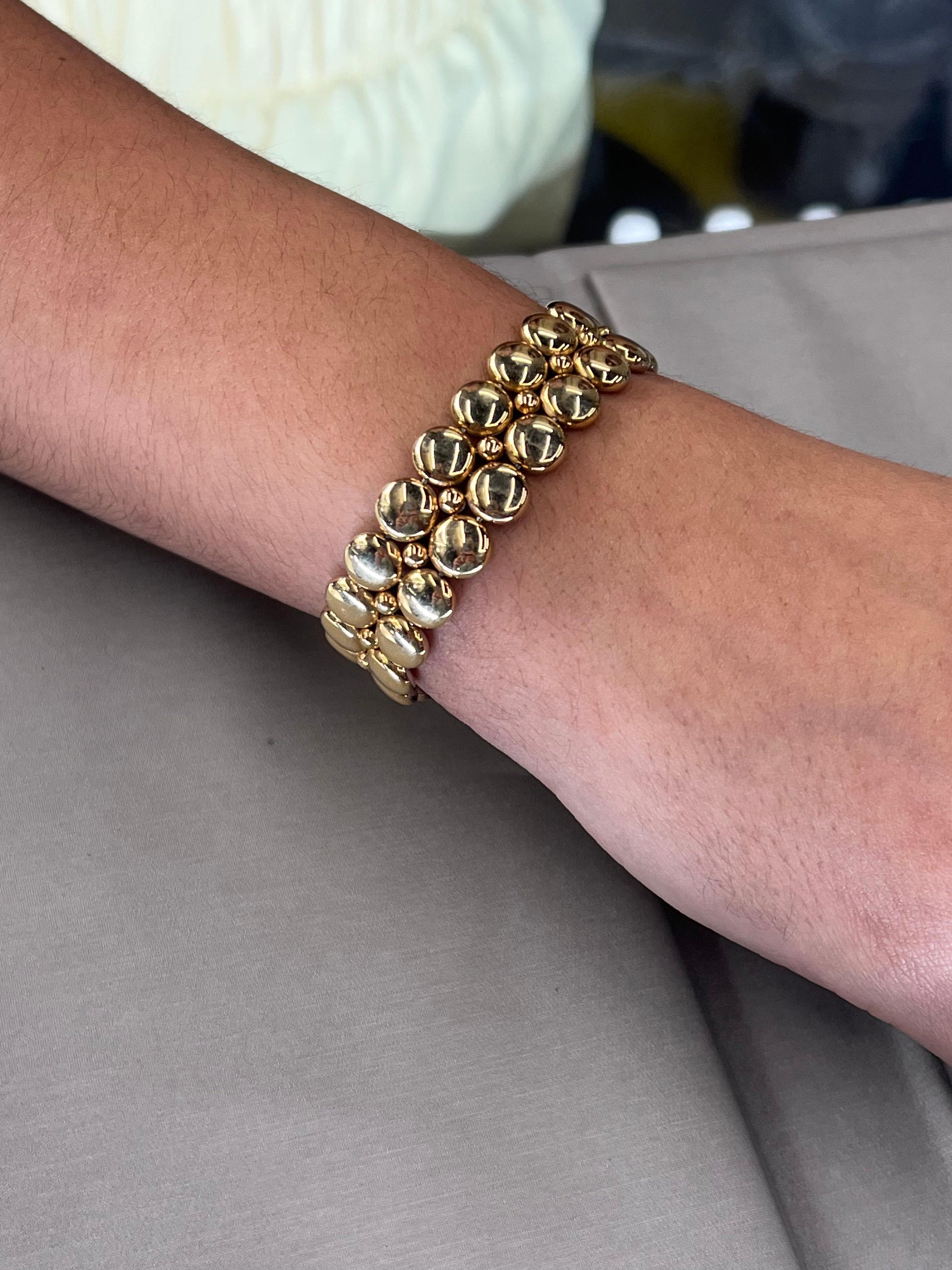 Cartier Honey Moon 18k Yellow & White Gold Reversible Diamond Bracelet