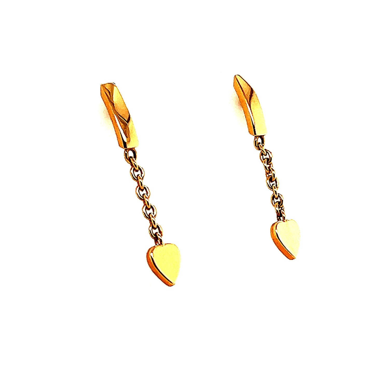 Cartier Mon Amour 18k Rose Gold Dangling Earrings
