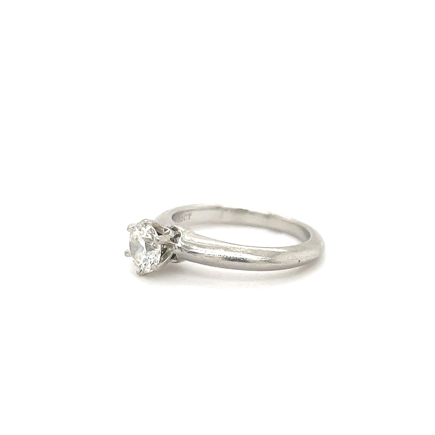 Tiffany & Co. "The Tiffany Setting" Platinum Diamond Engagement Ring