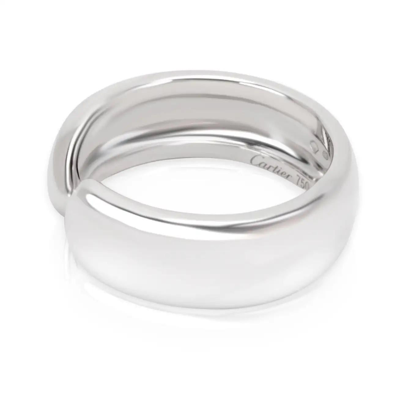 Cartier C Profile Ring in 18K White Gold
