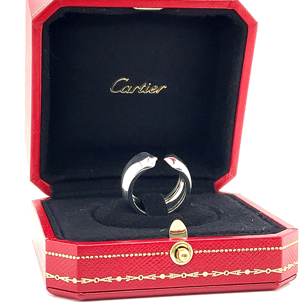 Cartier C Profile Ring in 18K White Gold