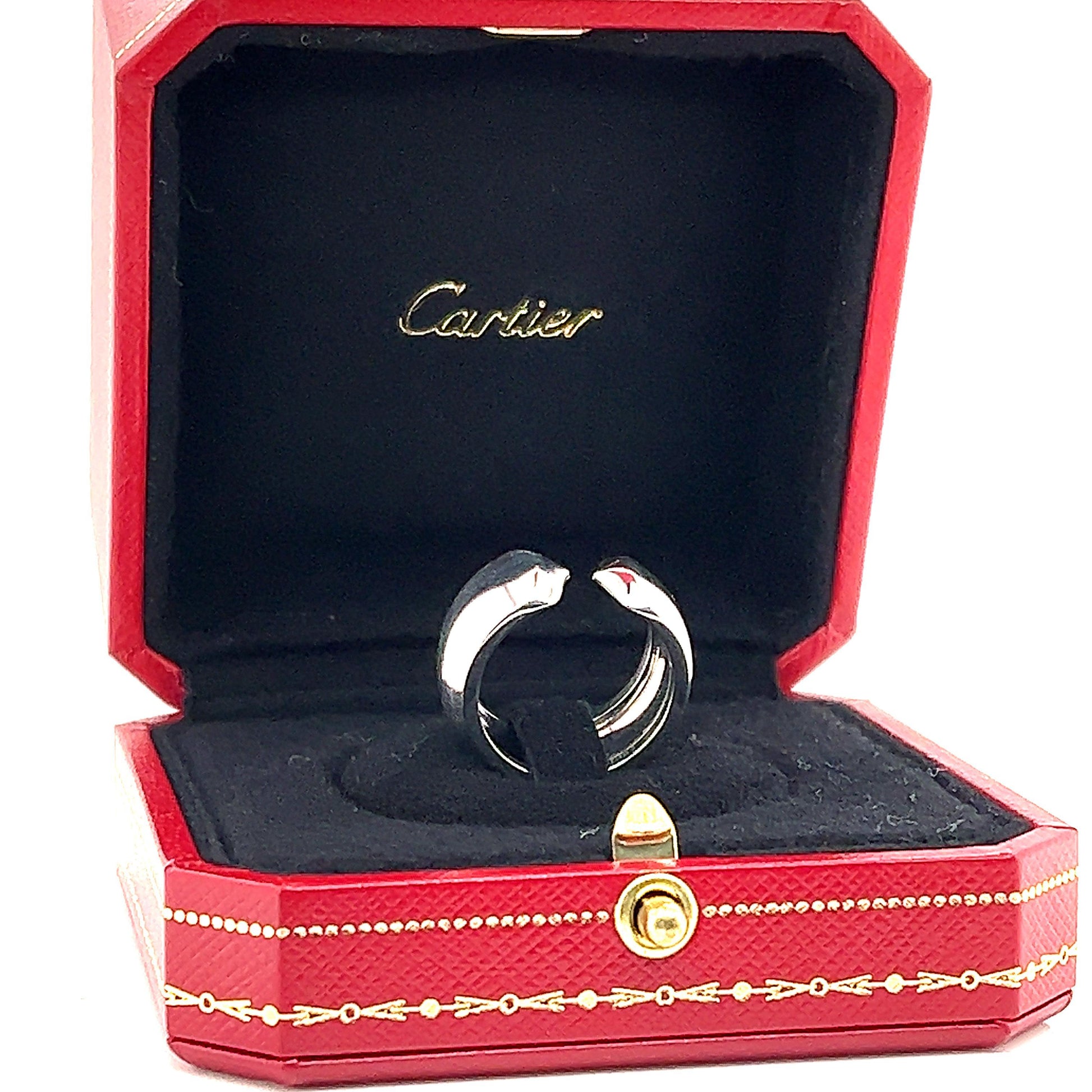 Cartier C Profile Ring in 18K White Gold