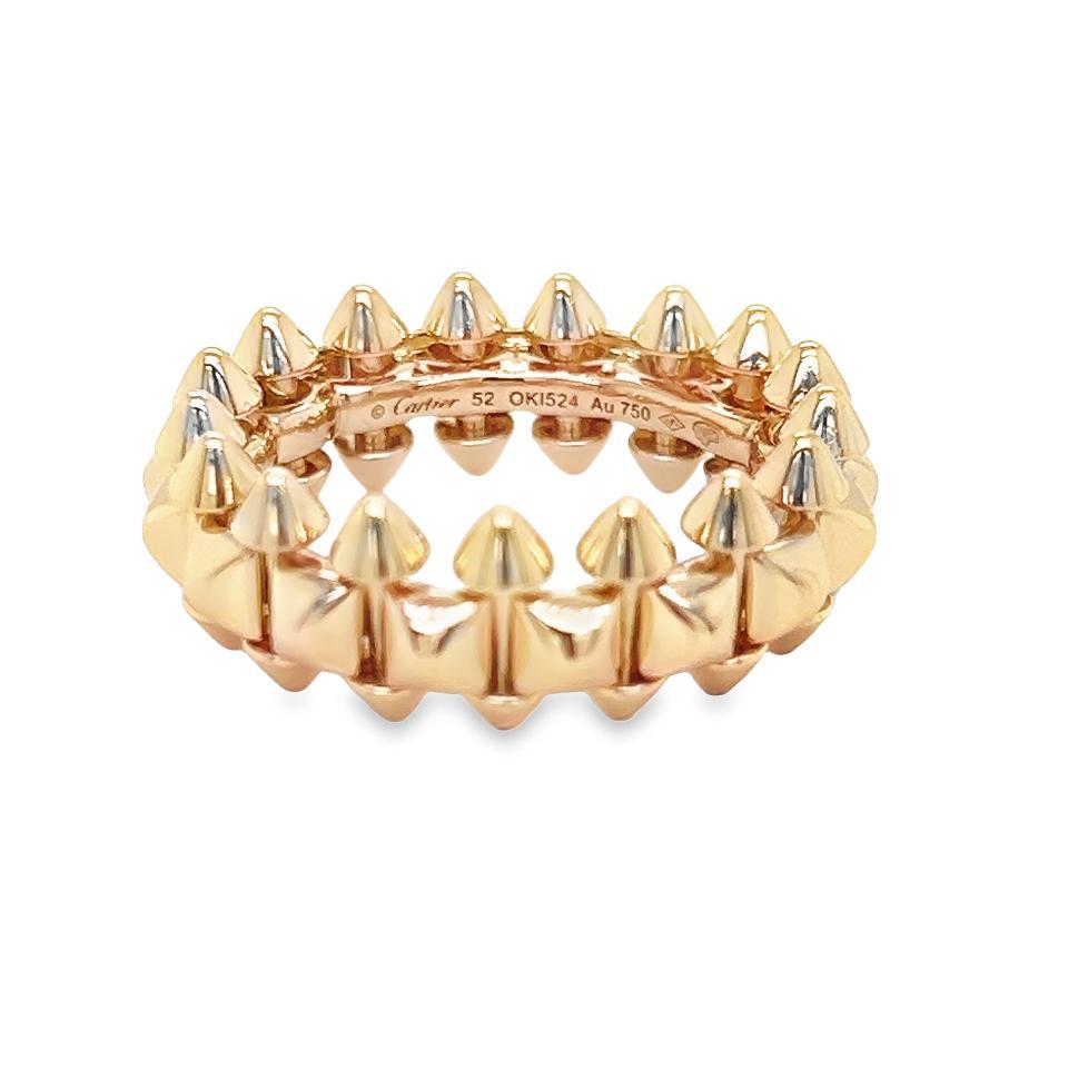 Cartier Clash De Cartier Ring Medium Model Rose Gold 52 Size 6