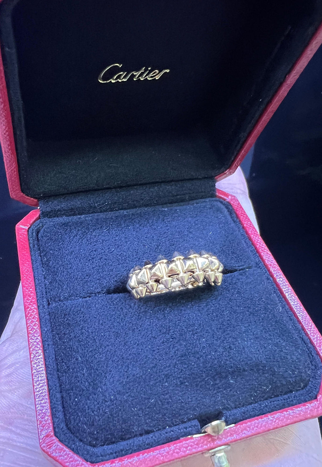 Cartier Clash De Cartier Ring Medium Model Rose Gold 52 Size 6