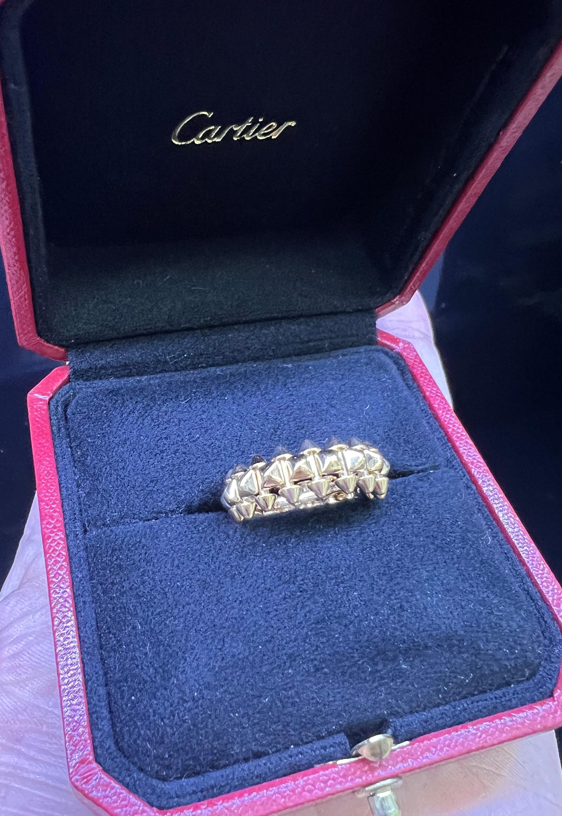 Cartier Clash De Cartier Ring Medium Model Rose Gold 52 Size 6
