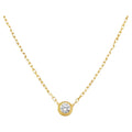 Cartier D'Amour Diamond Pendant Necklace 18K Yellow Gold Large Model