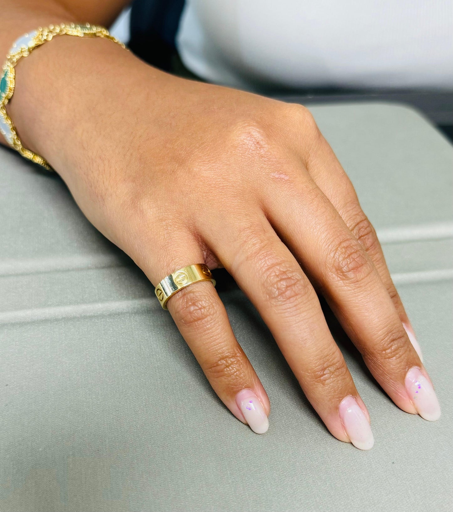 Cartier Love Ring 18k Yellow Gold Size 49
