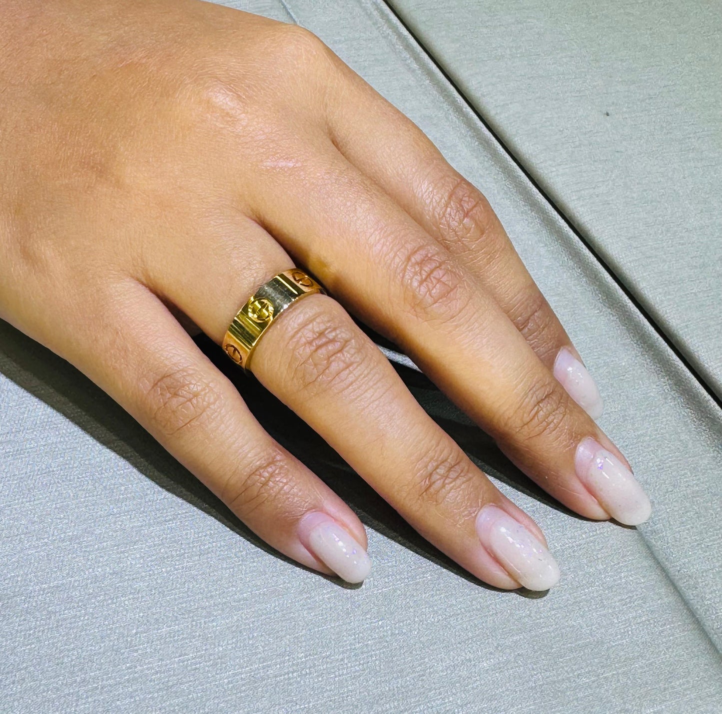 Cartier Love Ring 18k Yellow Gold Size 53