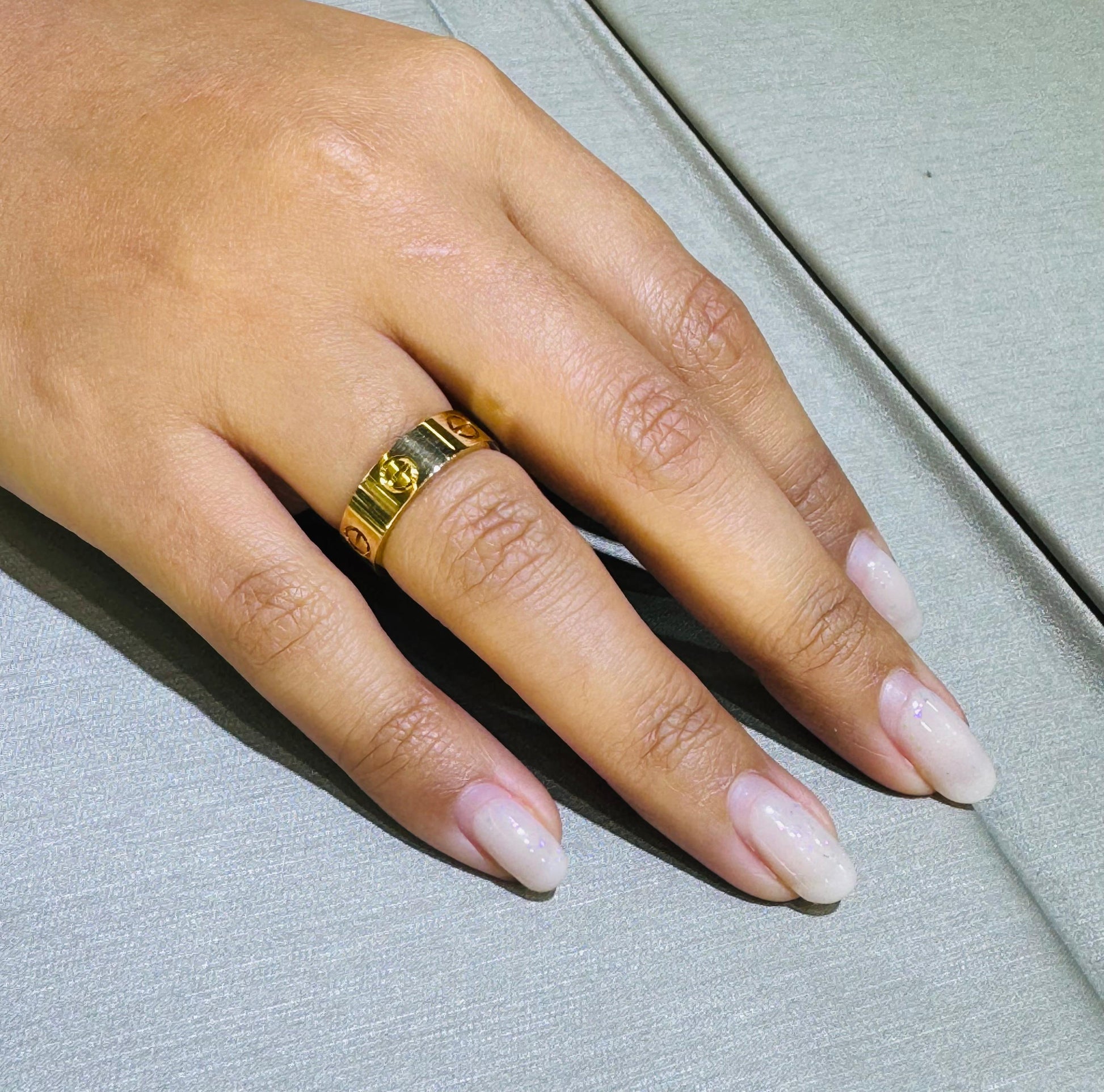 Cartier Love Ring 18k Yellow Gold Size 53