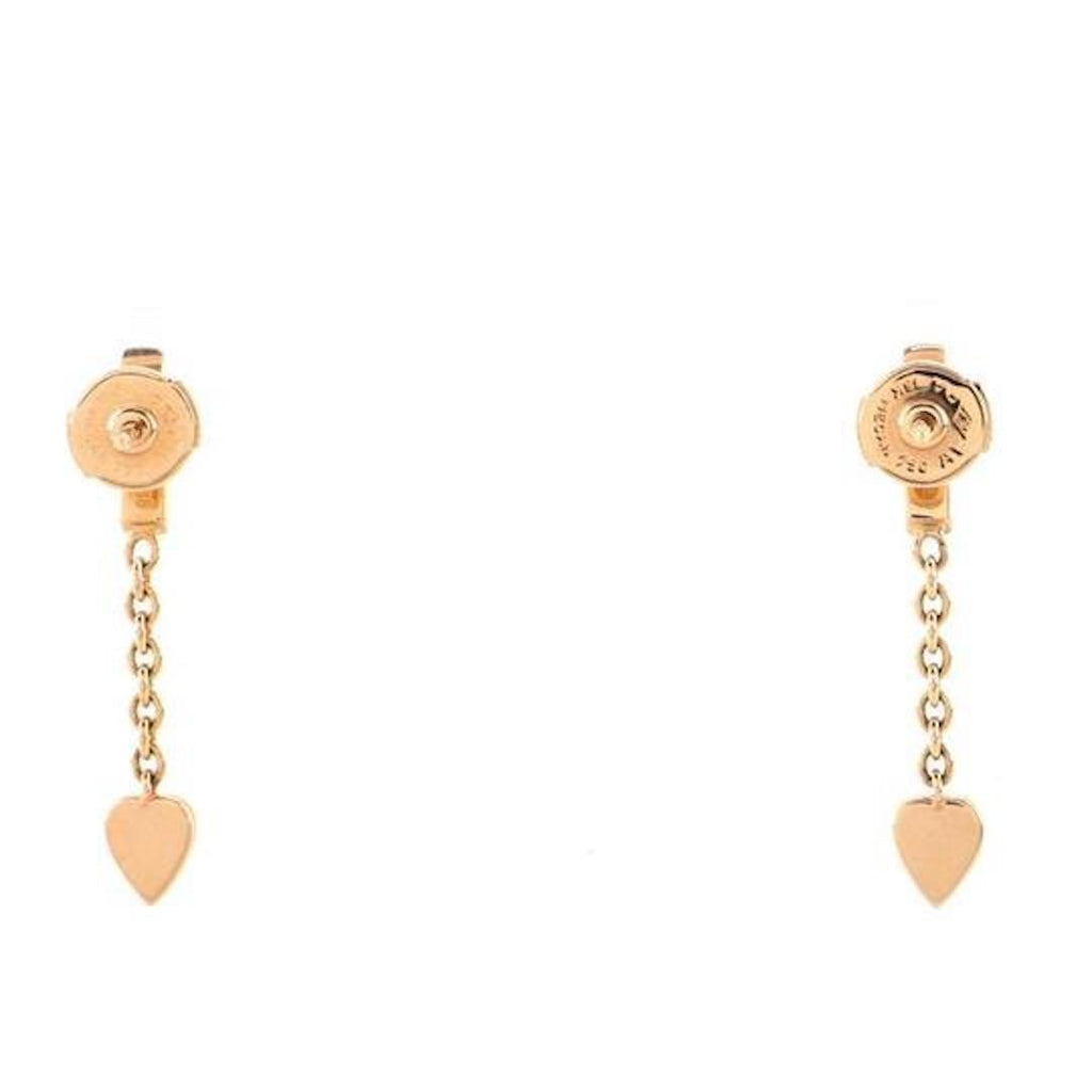 Cartier Mon Amour 18k Rose Gold Dangling Earrings