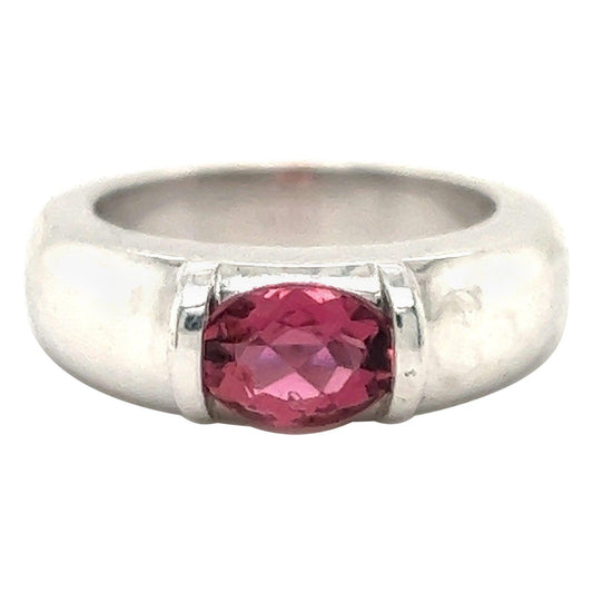 Chaumet Paris Pink Tourmaline 18K White Gold Ring