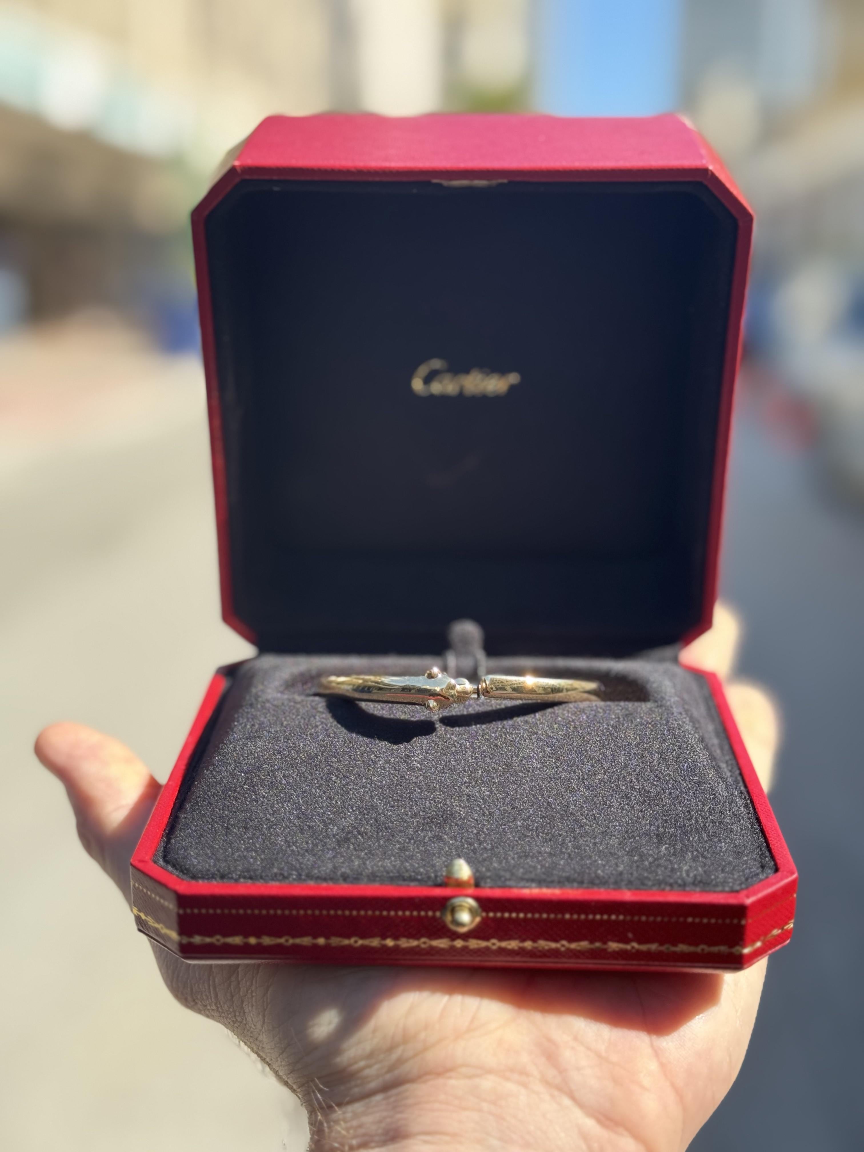 Cartier Panthere De Cartier Yellow Gold Size 16