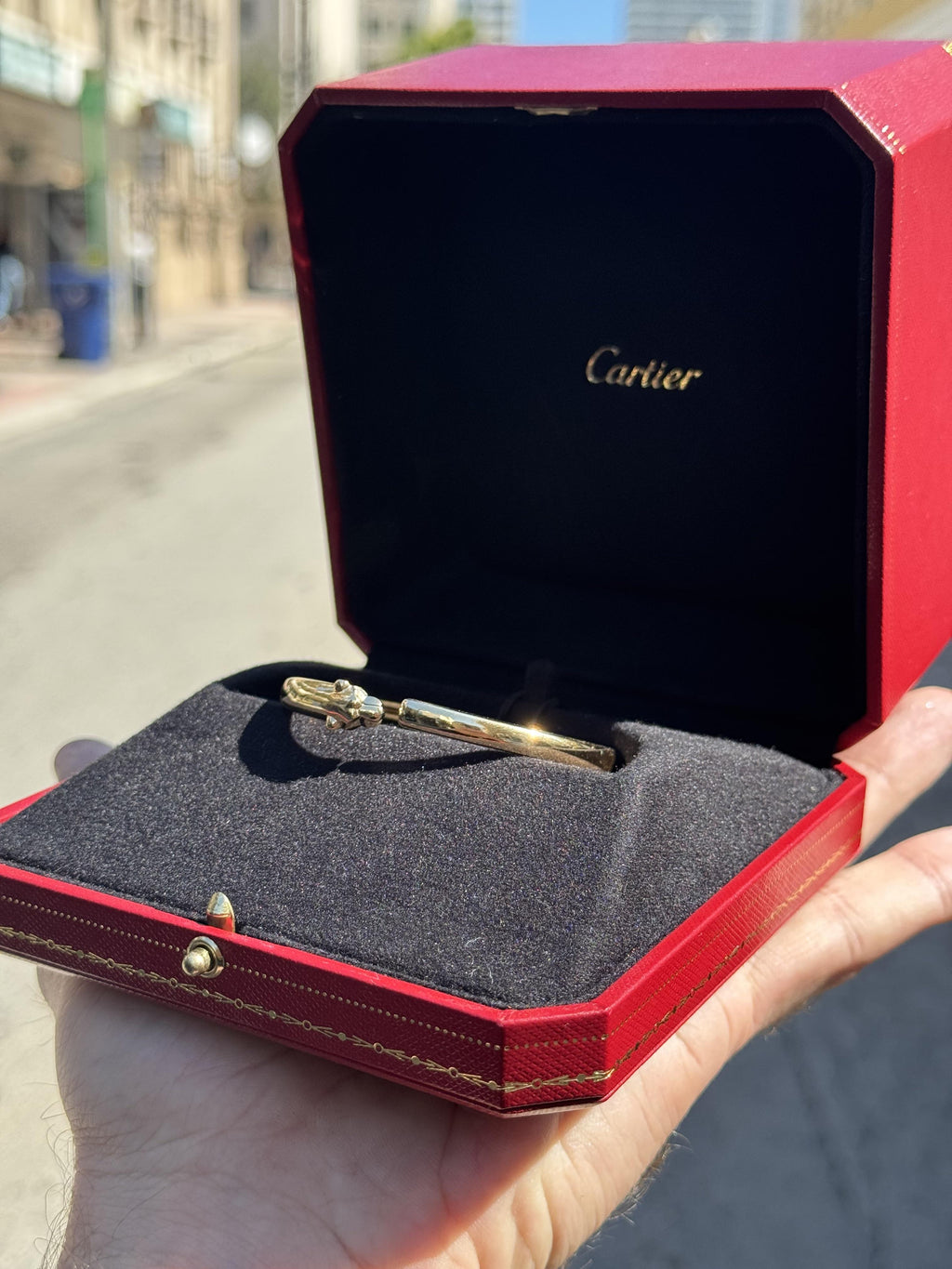 Cartier Panthere De Cartier Yellow Gold Size 16