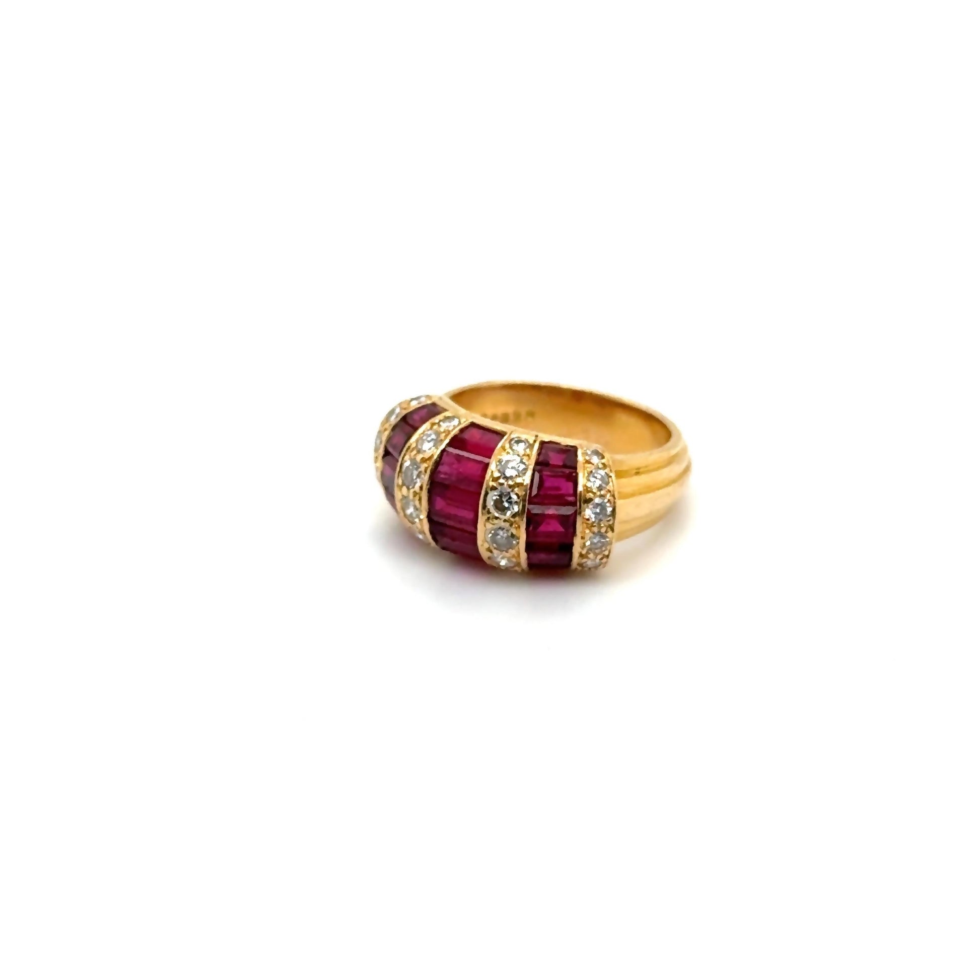 Oscar Heyman & Brothers Ruby & Diamond Statement Ring 3.25 Carat