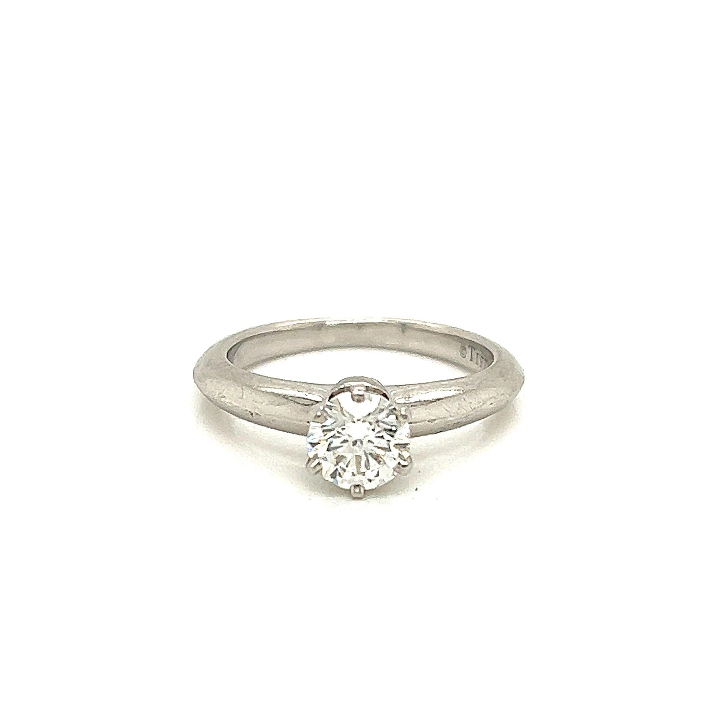 "The Tiffany Setting" Diamond Engagement Ring in Platinum 0.62 Ct