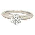 Tiffany & Co. "The Tiffany Setting" Platinum Diamond Engagement Ring